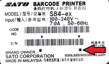 A close-up of a barcode label

Description automatically generated